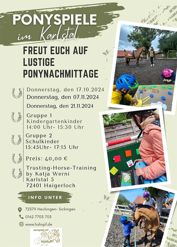 Ponyspiele, Pony